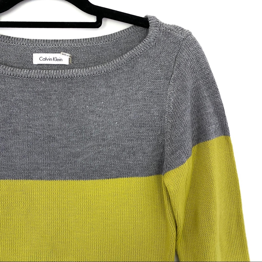Calvin Klein Striped Sweater Dress - Picture 3 of 6